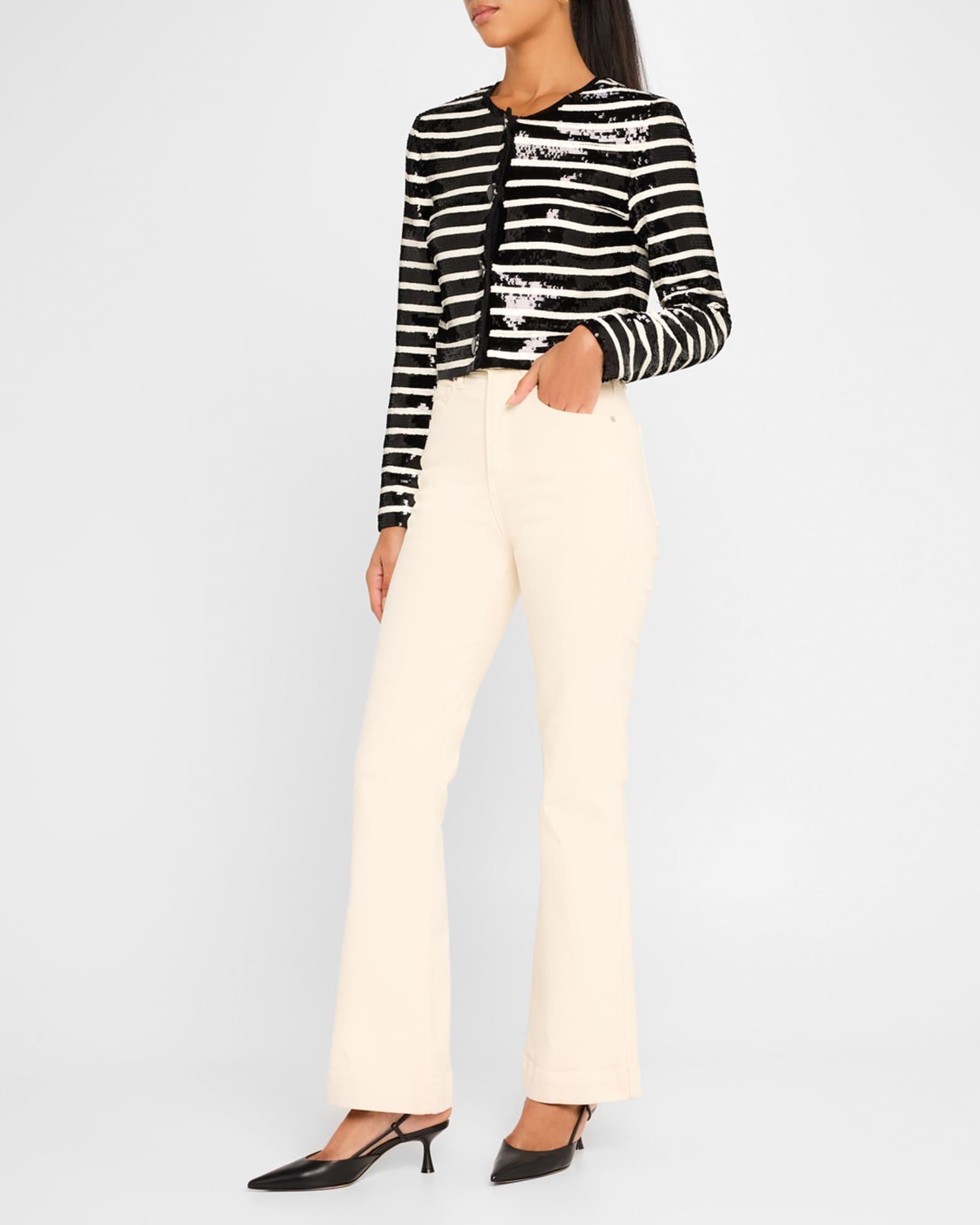 Mickey Sequined Stripe Jacket Product Image