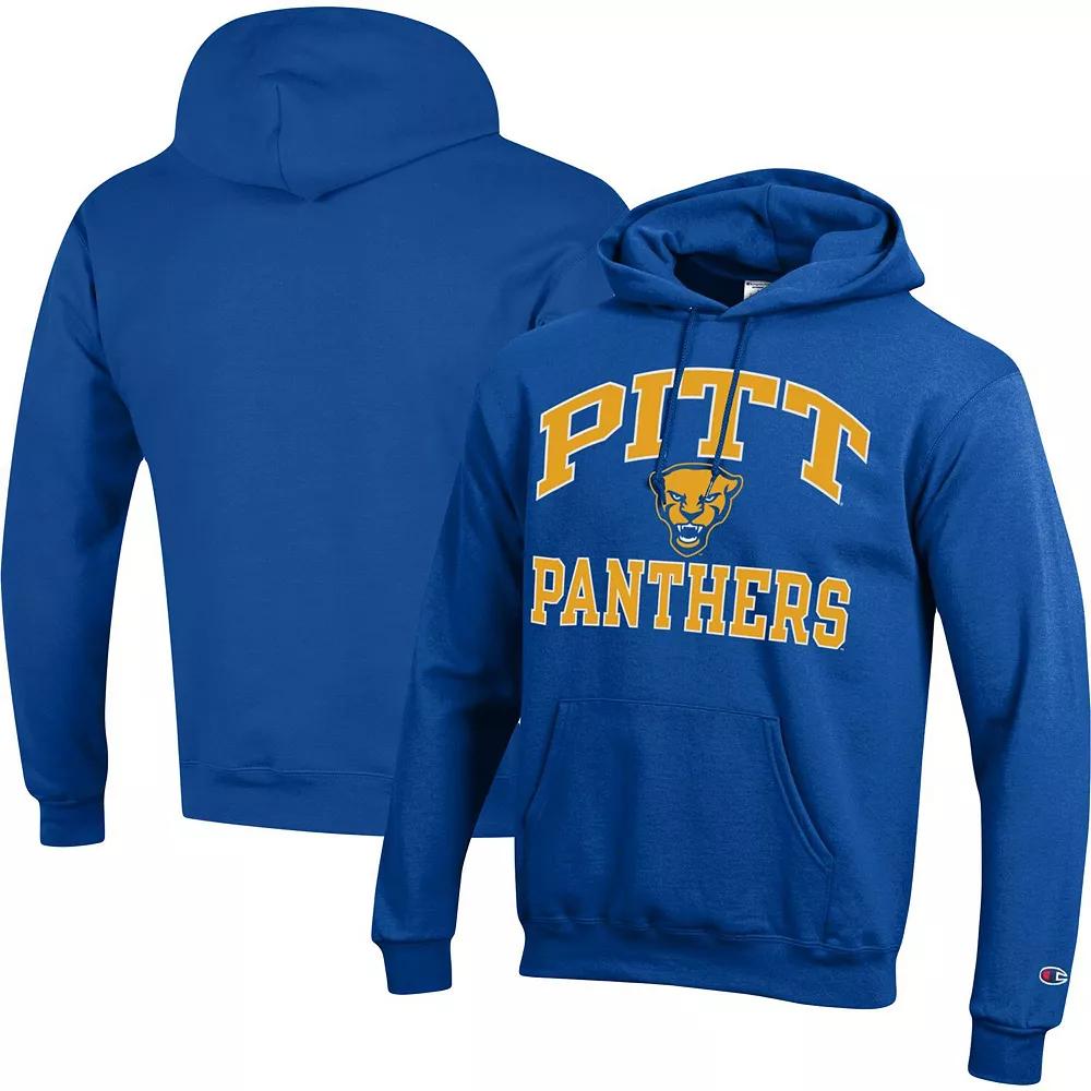 Men's Champion Royal Pitt Panthers High Motor Pullover Hoodie,  Product Image