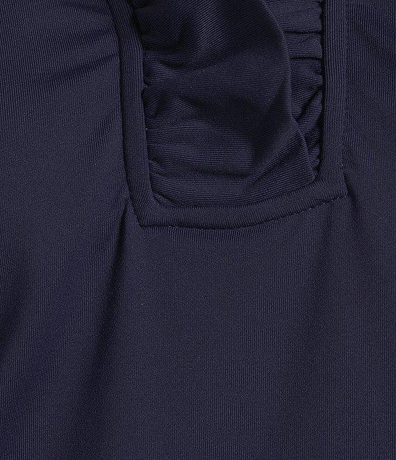 J.McLaughlin Durham Sleeveless Ruffle V-Neck Top Product Image