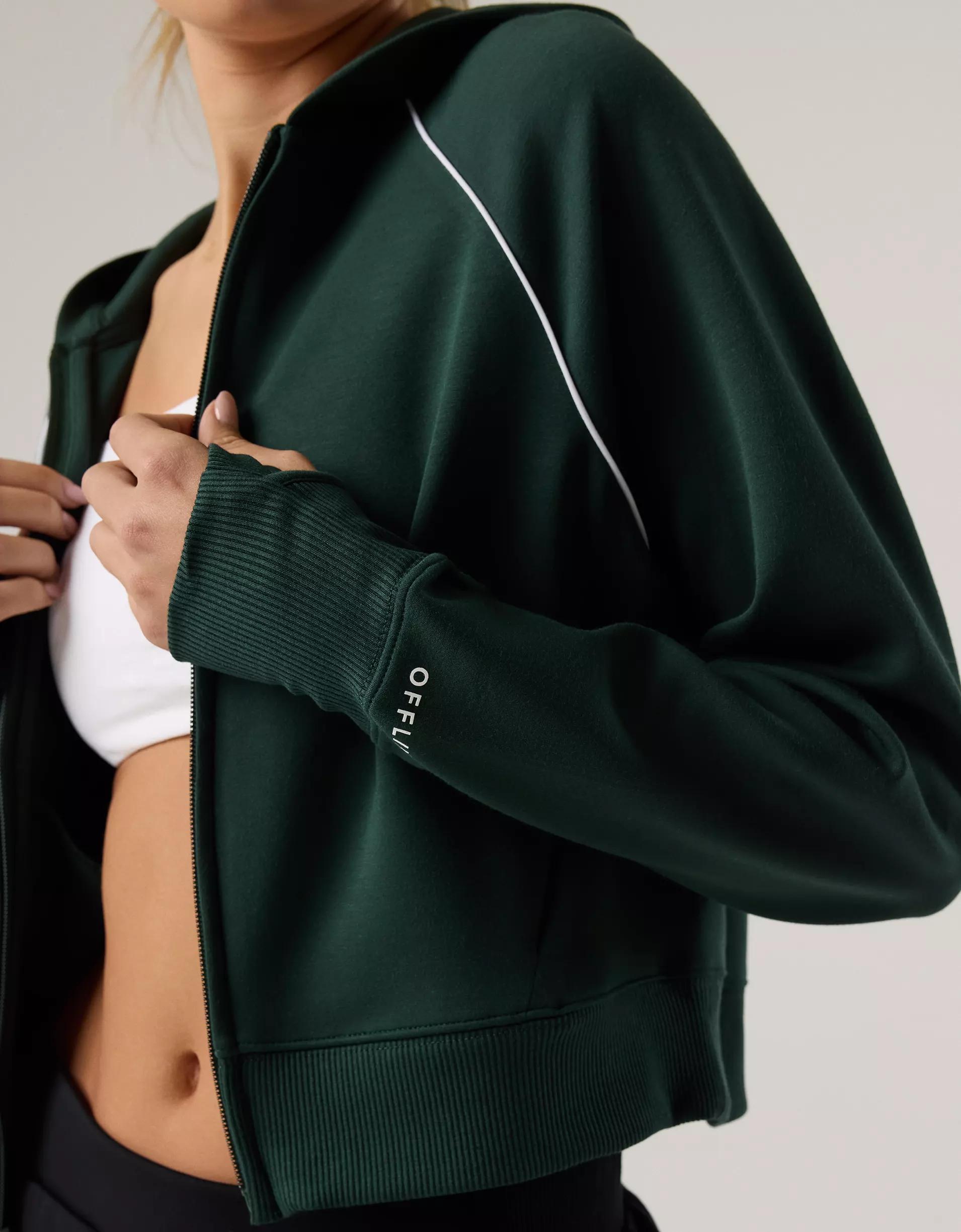 OFFLINE By Aerie ChillUp Full Zip Sweatshirt Product Image