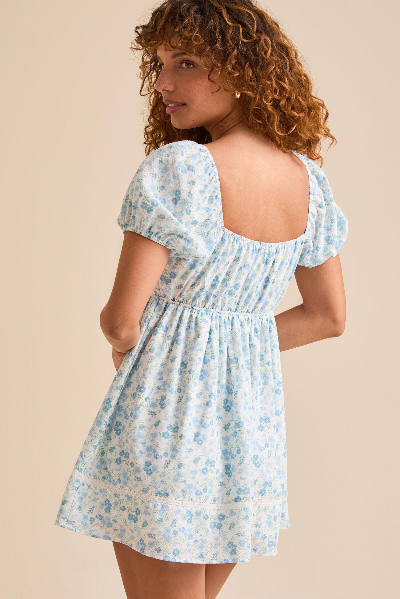 Sherily Floral Mini Dress Product Image