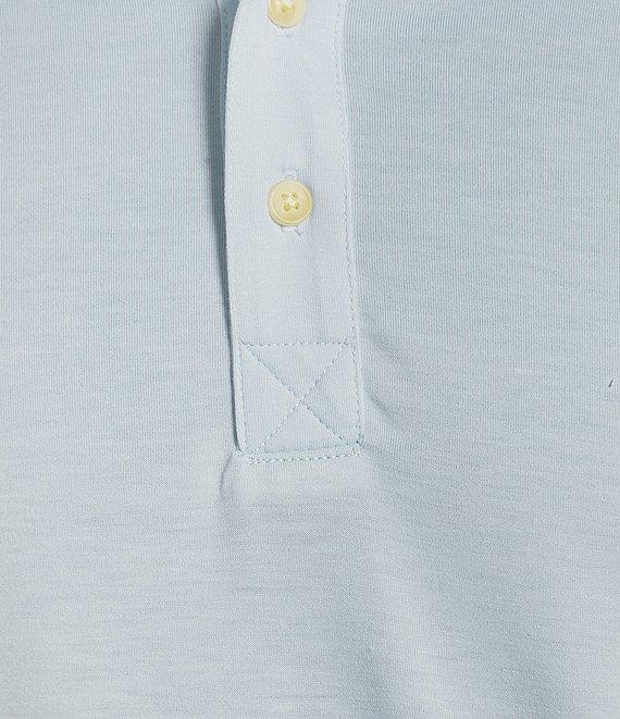 Rowm Rec + Relax Short Sleeve Solid Polo Shirt Product Image
