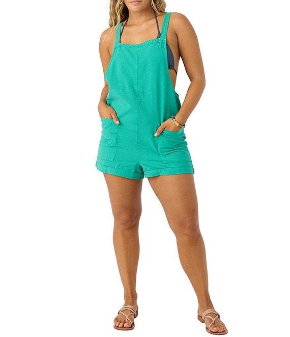 O'Neill Summerlin Sleeveless Linen-Blend Romper Product Image