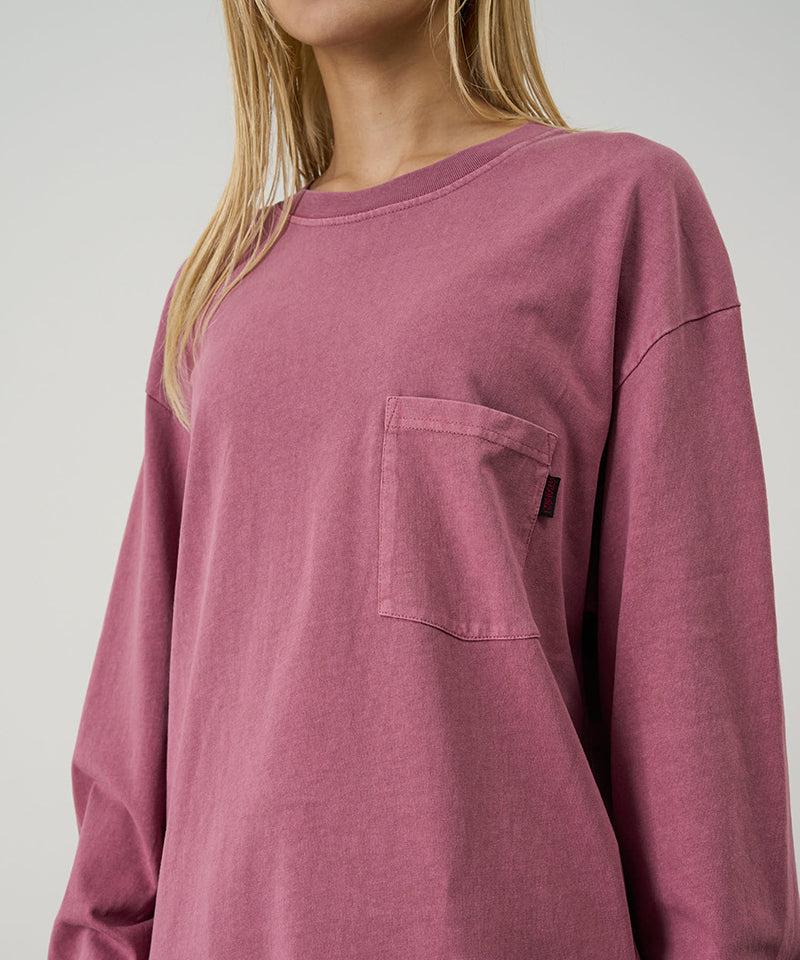 L/S Pocket Tee Pigment Dyed Unisex Product Image