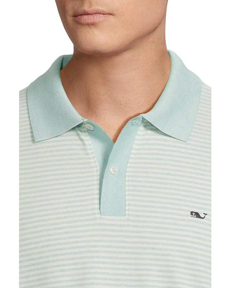 Men's Vineyard Vines Stripe Edgartown Pique Polo Product Image