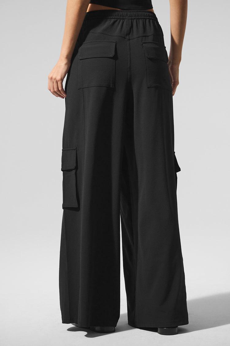 Dreamscape Cargo Wide Leg Pant - Black Female Product Image