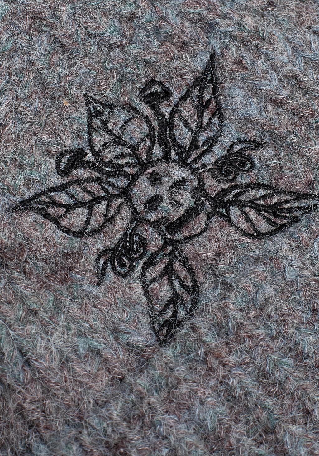 Mandragore Embroidered Knit Beanie Product Image