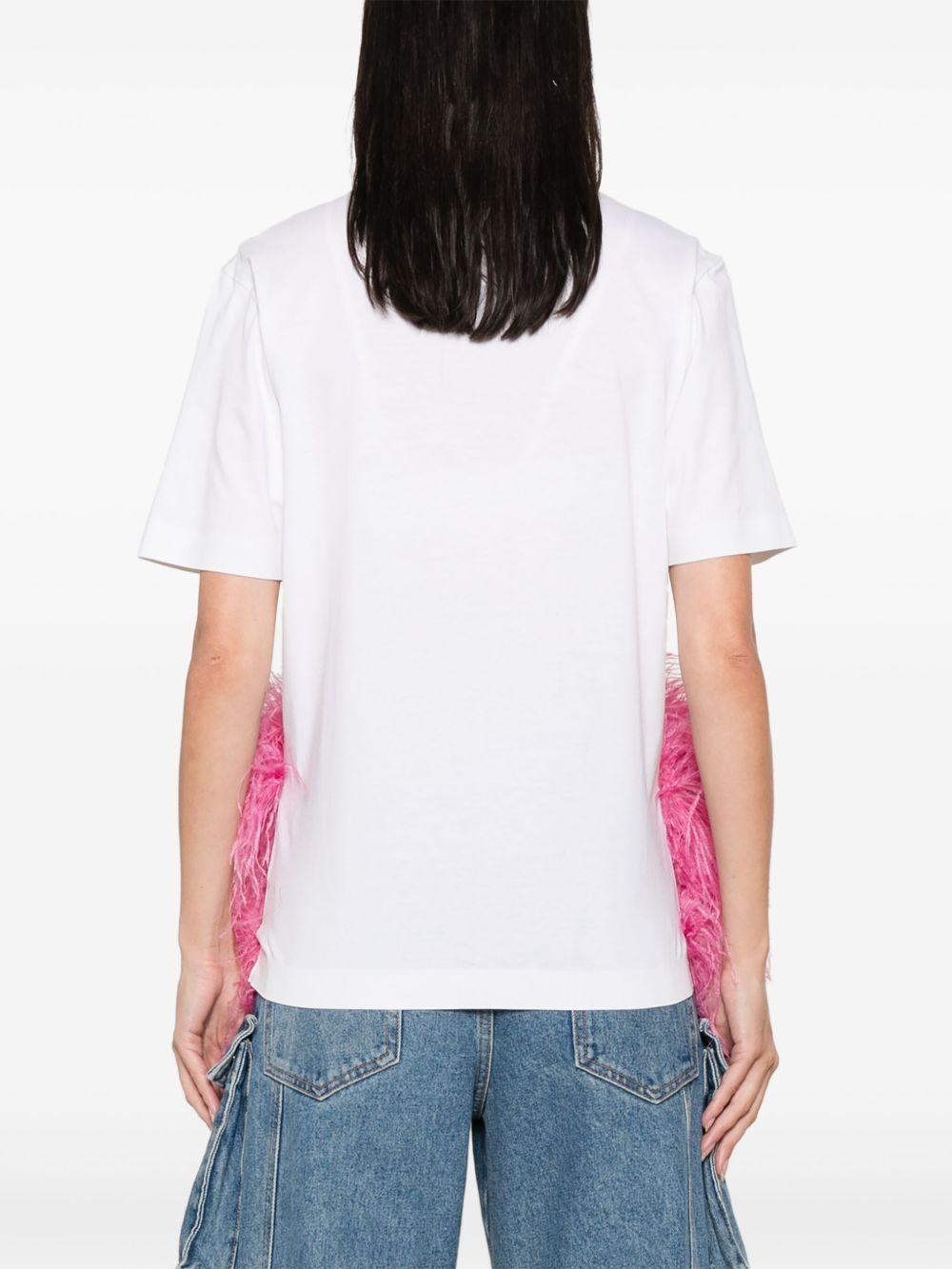 crystal-embellished T-shirt Product Image