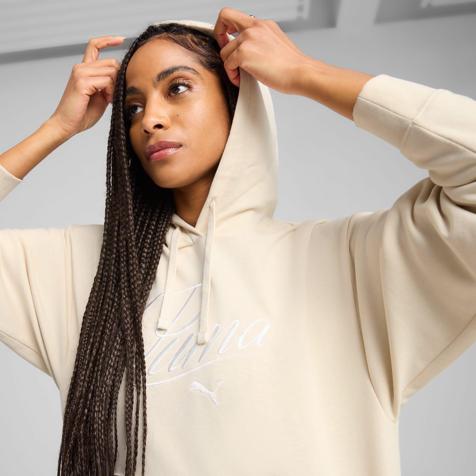 Essentials Script Women's Comfort Hoodie Product Image