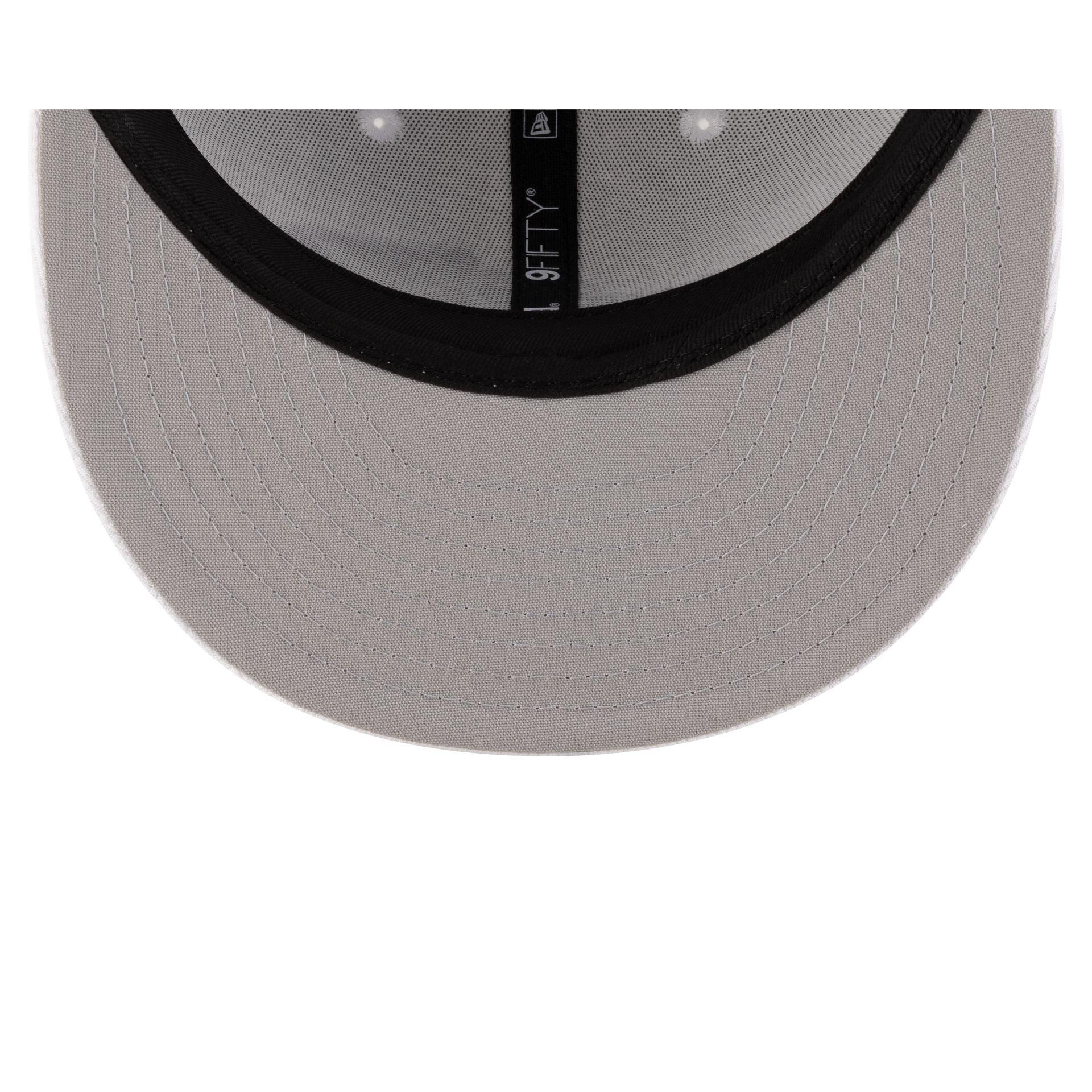 Birmingham Stallions White 9FIFTY Snapback Hat Male Product Image