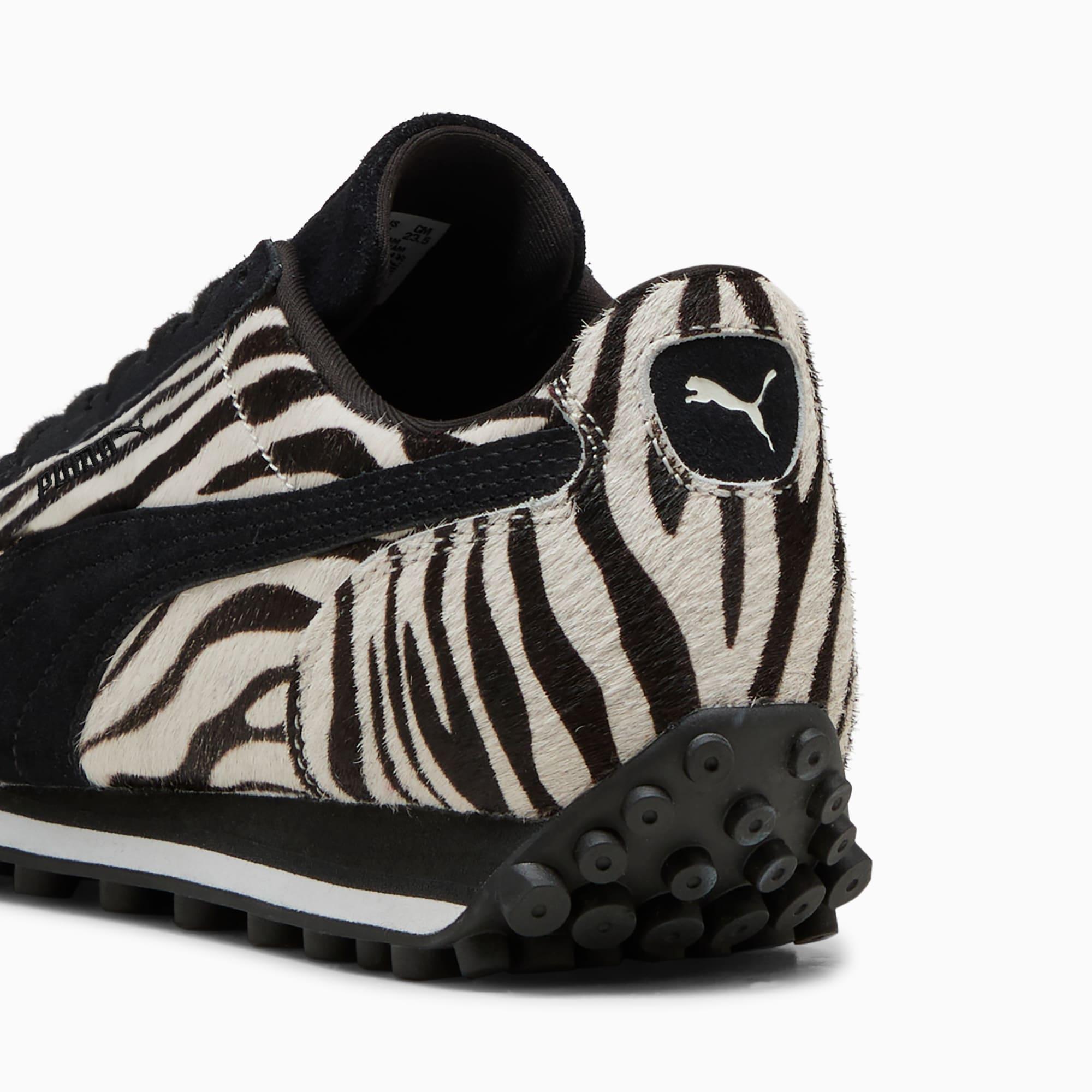 PUMA Easy Rider Zebra Women Shoes in Warm White/Black Product Image