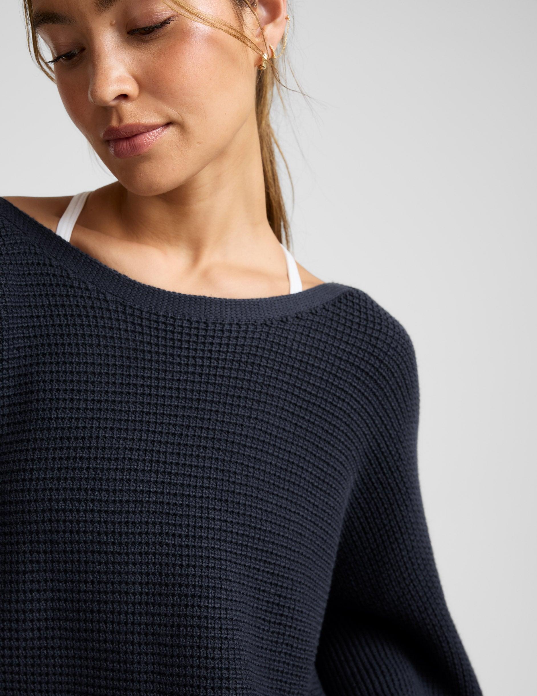 Ready For Barre Cropped Sweater Product Image