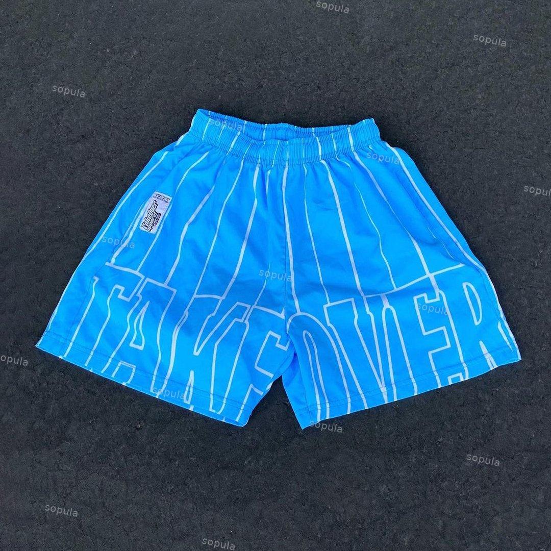 Sopula Take Over Art Graphics Mesh Shorts Product Image