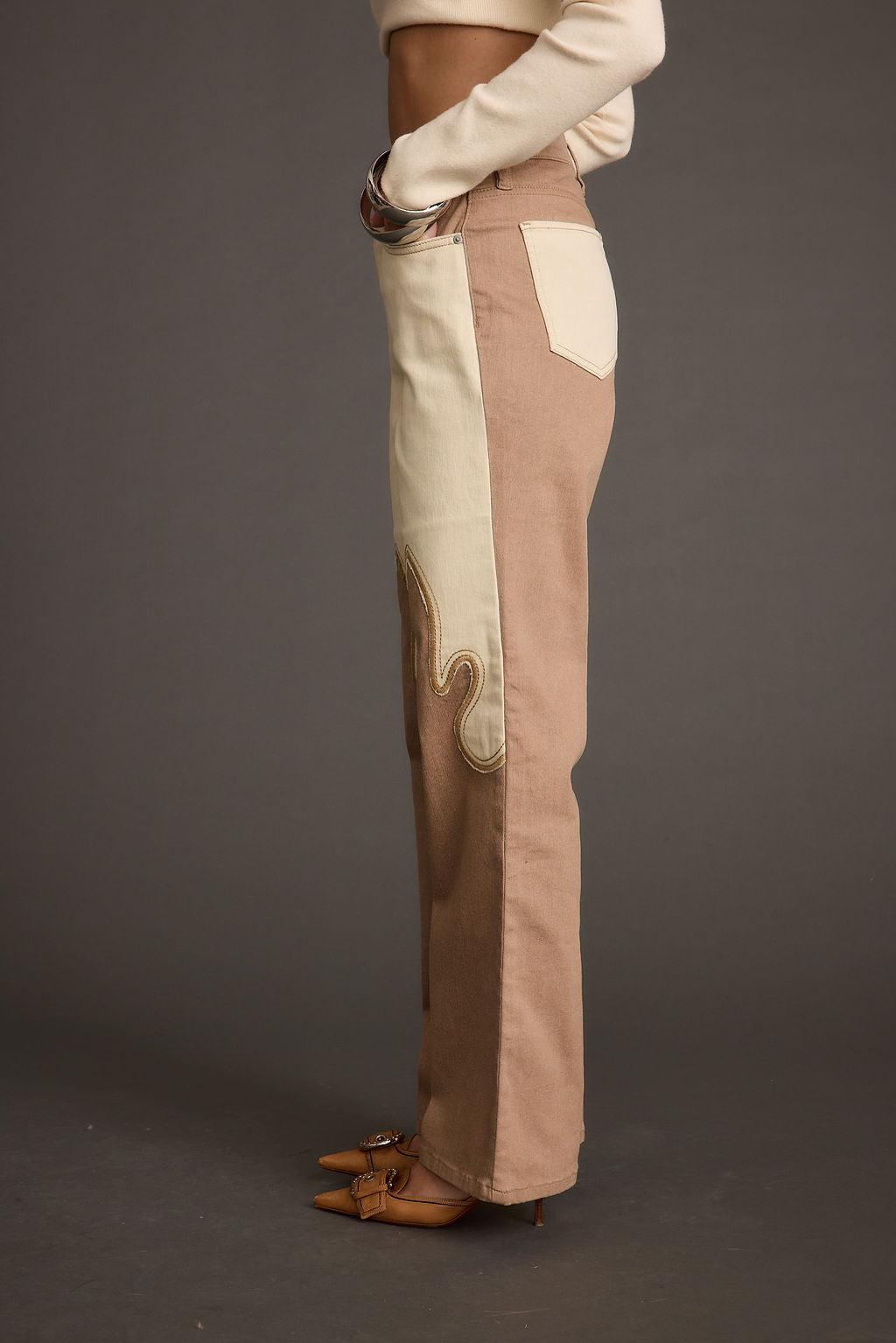 High Noon Two Tone Western Pants Product Image