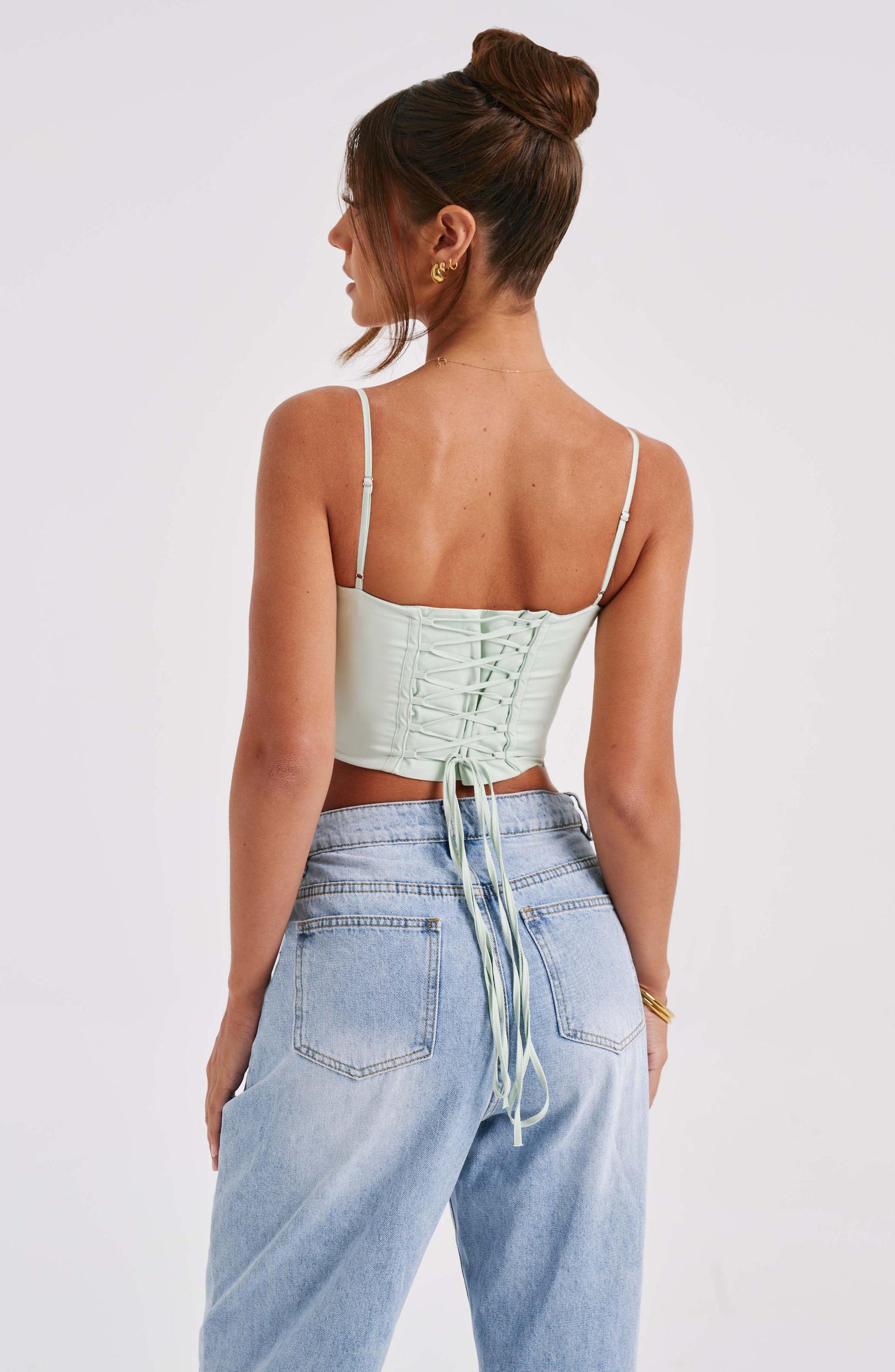 Clara Corset - Sage Product Image