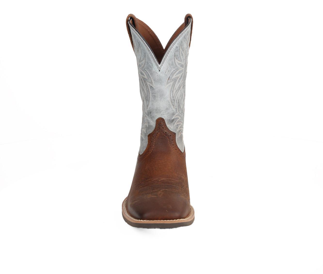 Men's Ariat Sport Western Wide Square Toe Cowboy Boots Product Image