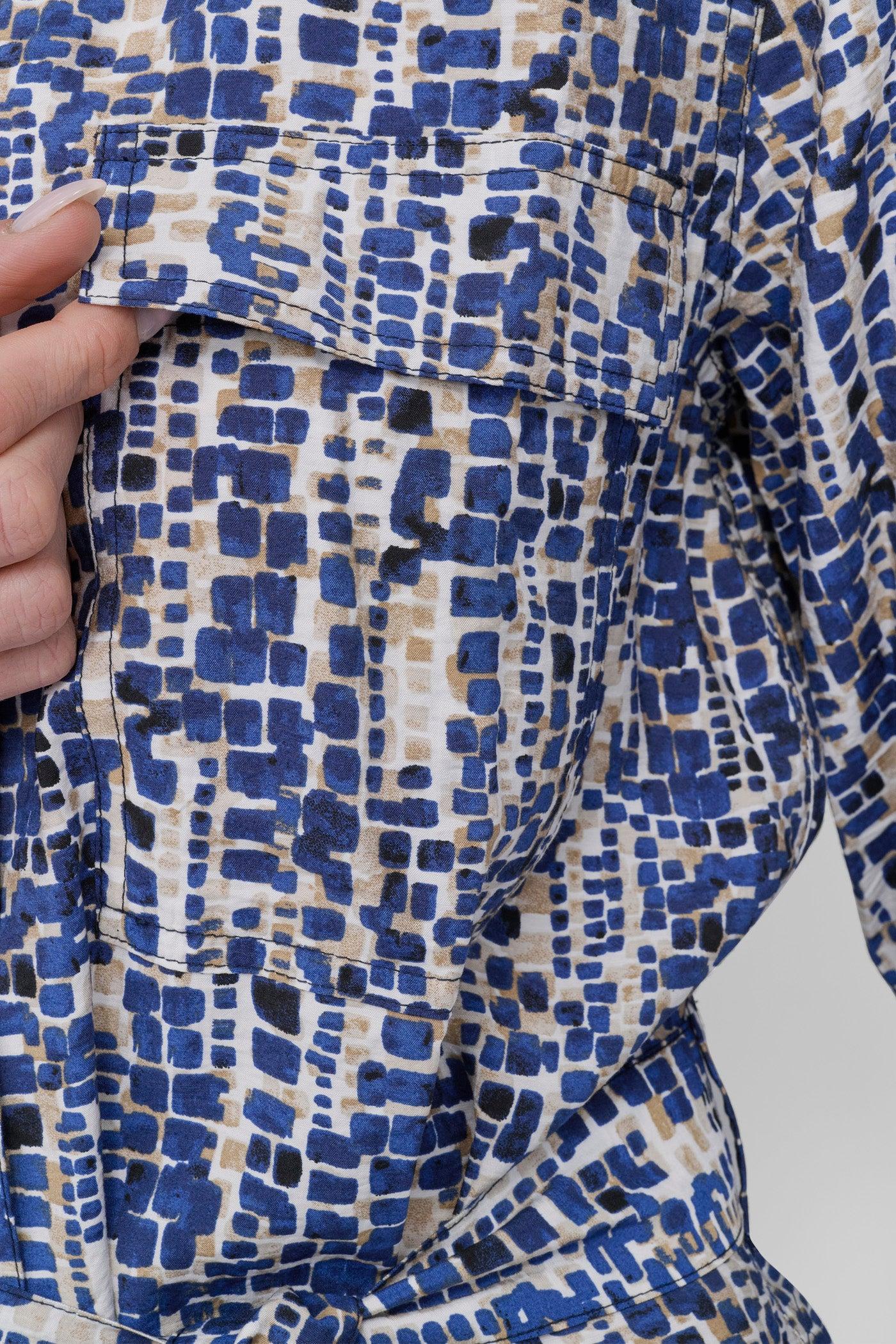 BELTED TIERED MIDI SHIRT DRESS Product Image