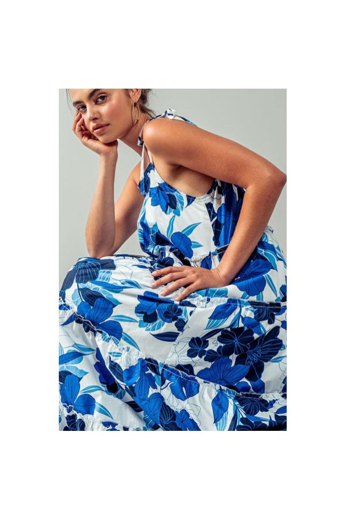 Whispering Bloom Maxi Dress Product Image
