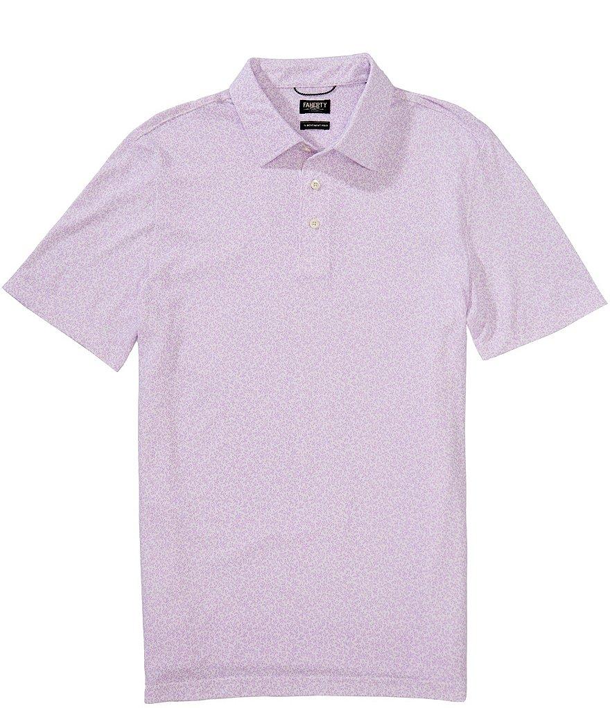 Faherty Movement Pique Short Sleeve Polo Shirt Product Image