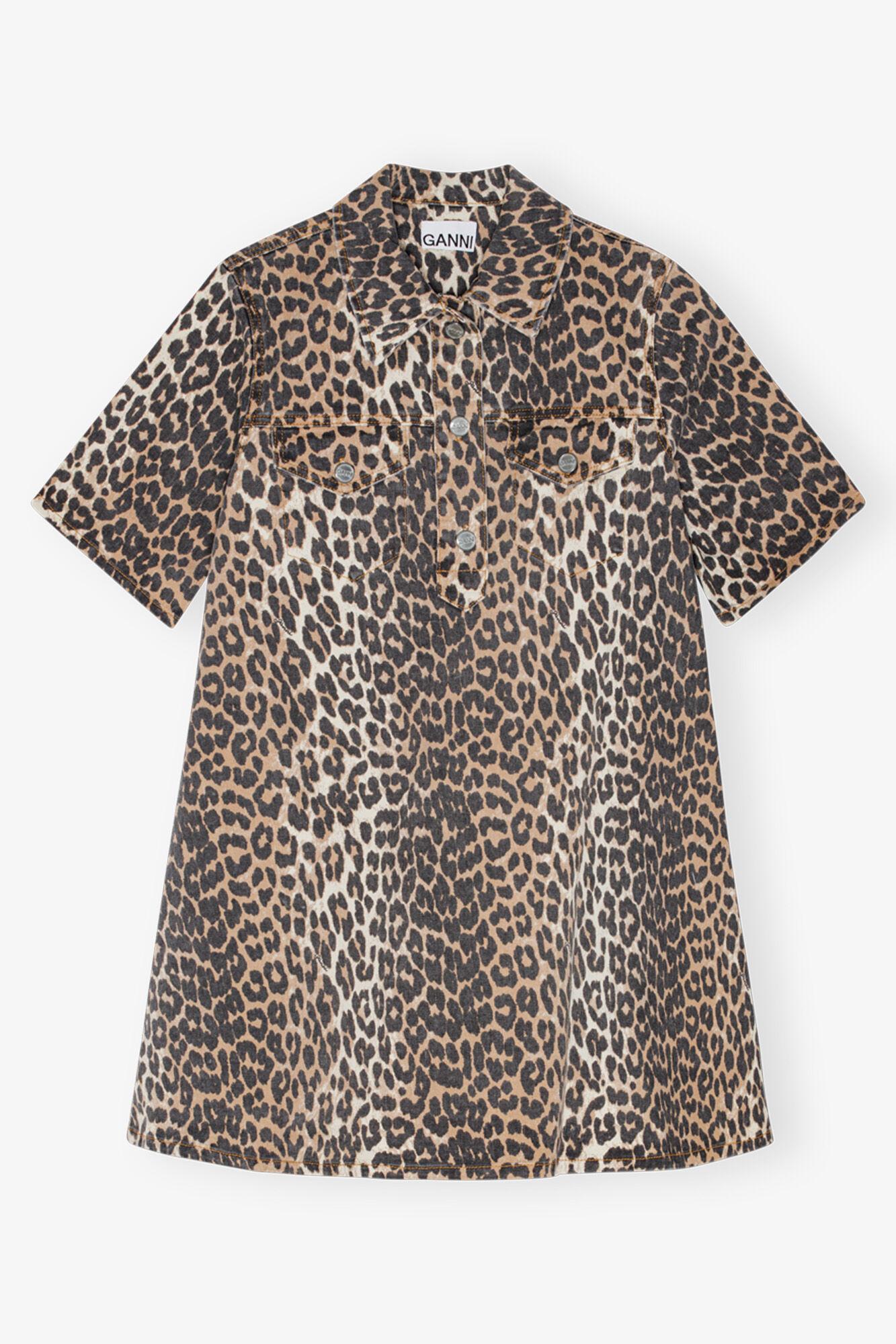 Leopard Mini Dress Product Image