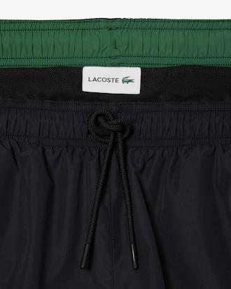 Mid Length Monochrome Swim Trunks Product Image