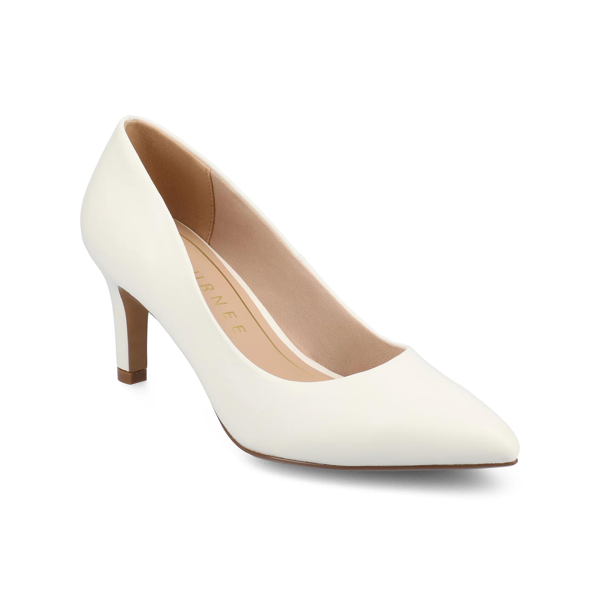 Journee Scylee Slip-On Stiletto Pointed-Toe High Heel Shoes, Women's,  Product Image