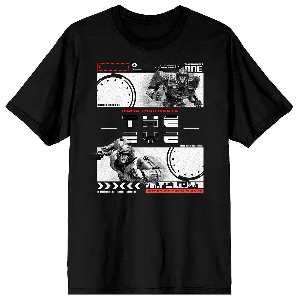 Men's Transformers One More Than Short Sleeve Graphic T-Shirt,  Product Image