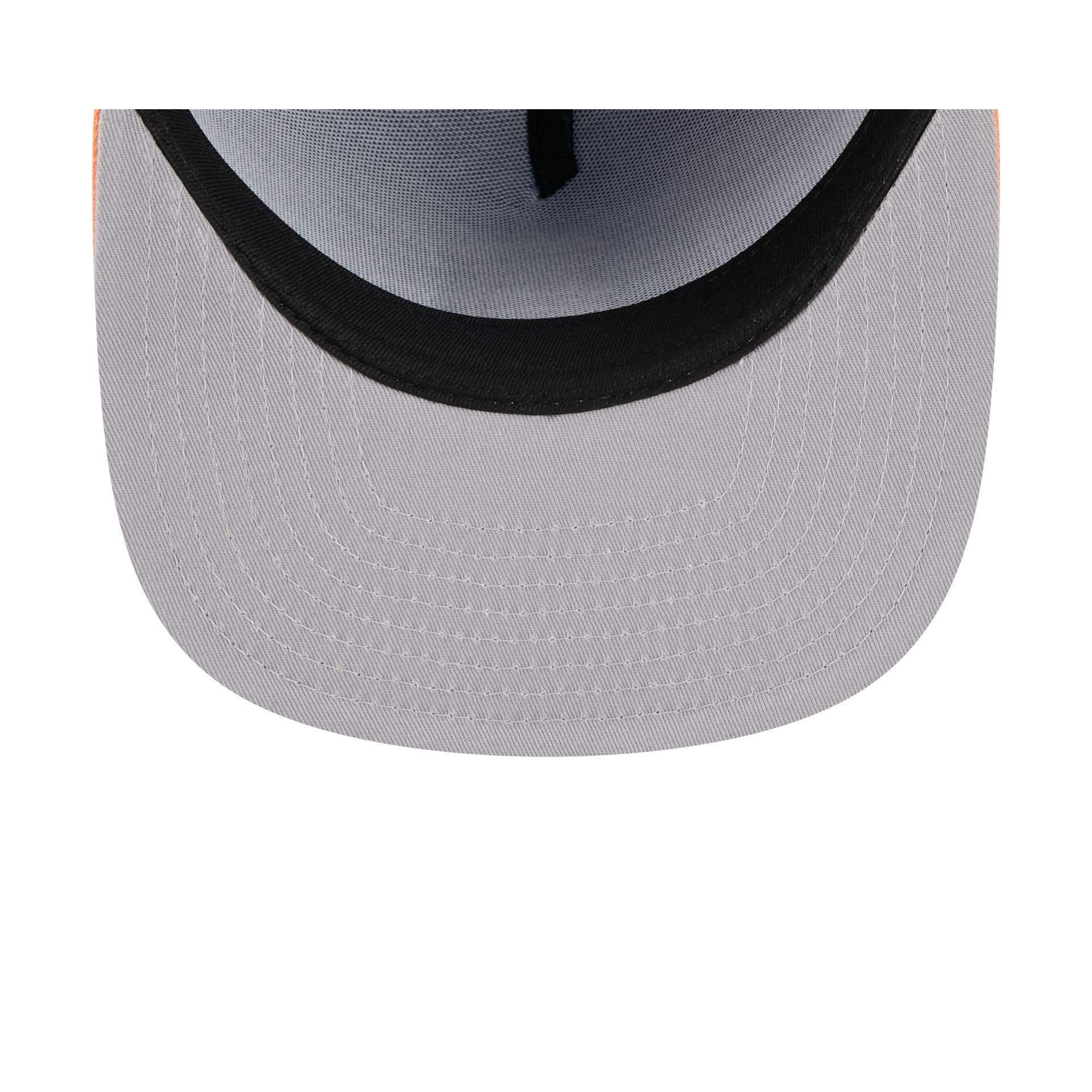 Toronto Raptors Navy Denim 59FIFTY A-Frame Fitted Hat Male Product Image