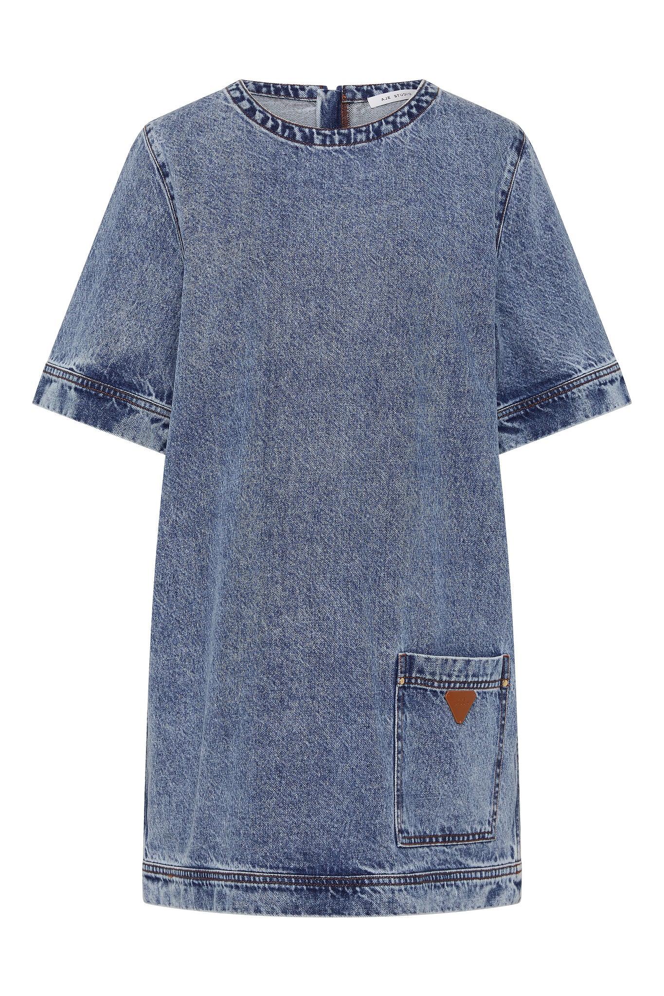 Blues Denim Tee Dress Product Image
