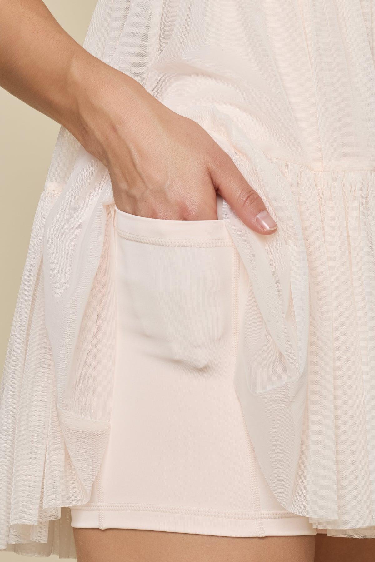 Pirouette Babydoll Dress - Meadow Product Image