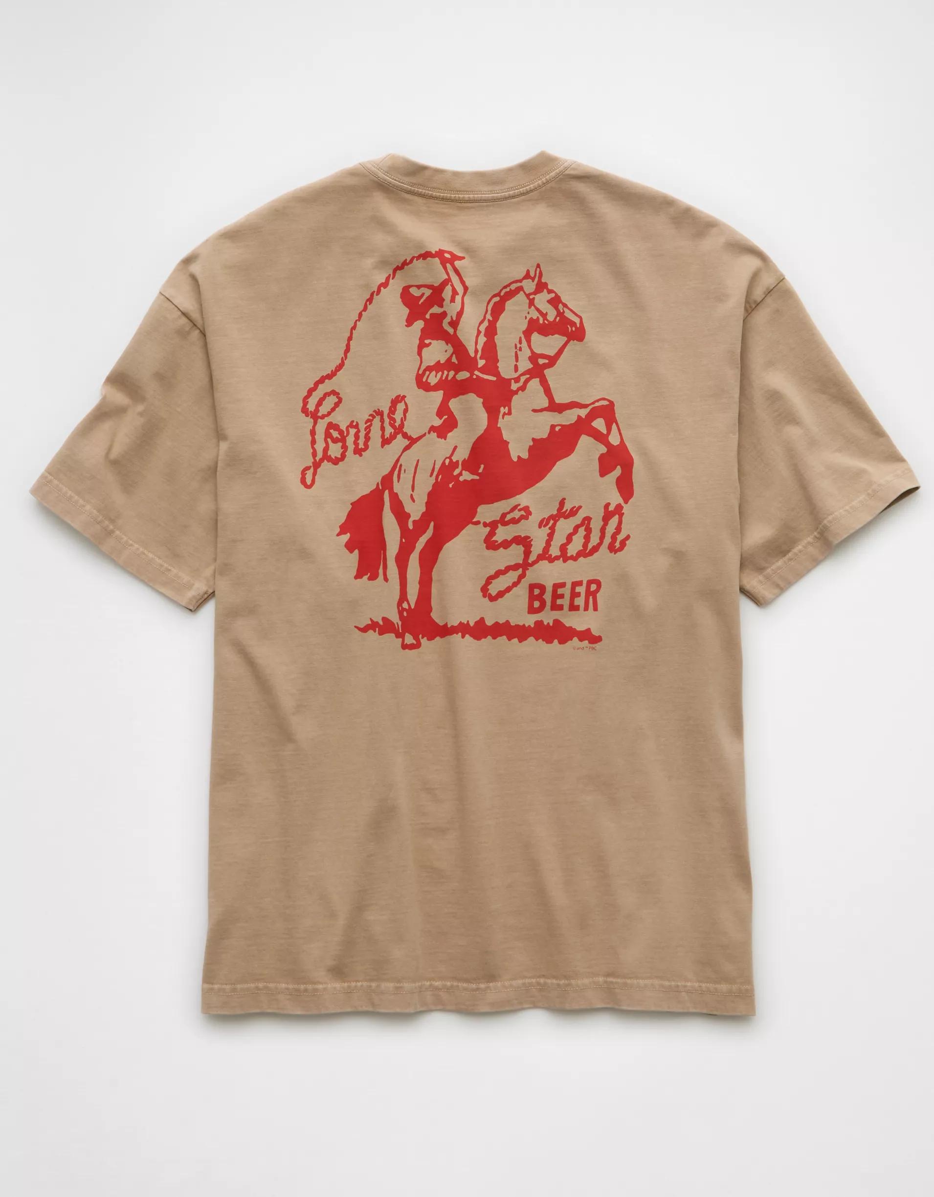 AE Boxy Lone Star Graphic T-Shirt Product Image