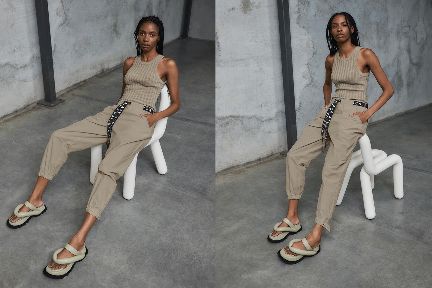 Belted Windbreak Pant 502 Product Image