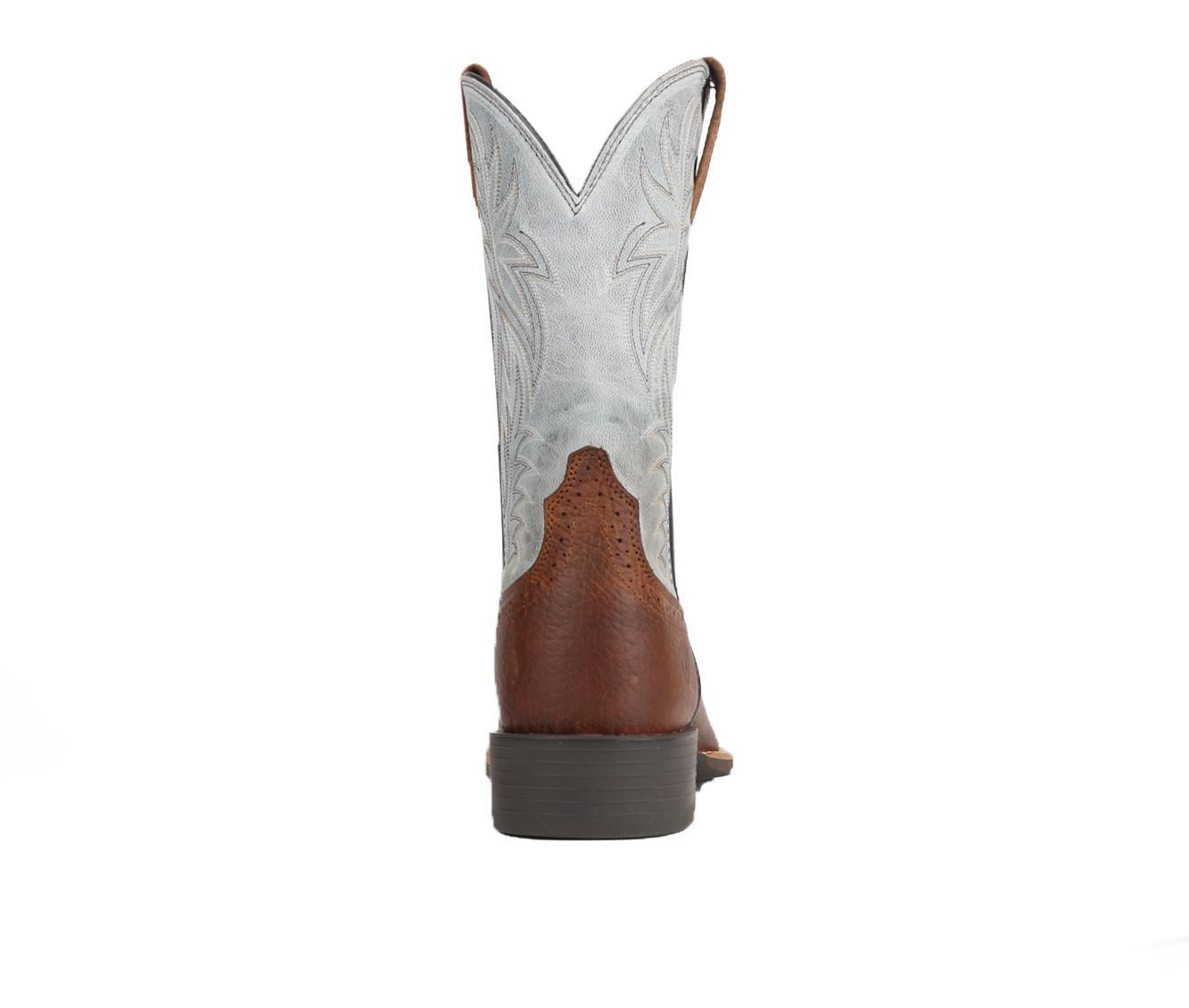 Men's Ariat Sport Western Wide Square Toe Cowboy Boots Product Image