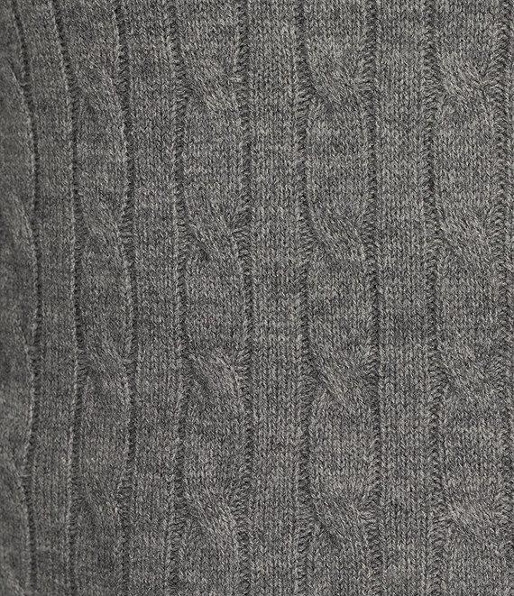 City Vibe Long Sleeve Cable Sweater & Skirt 2-Piece Set Product Image