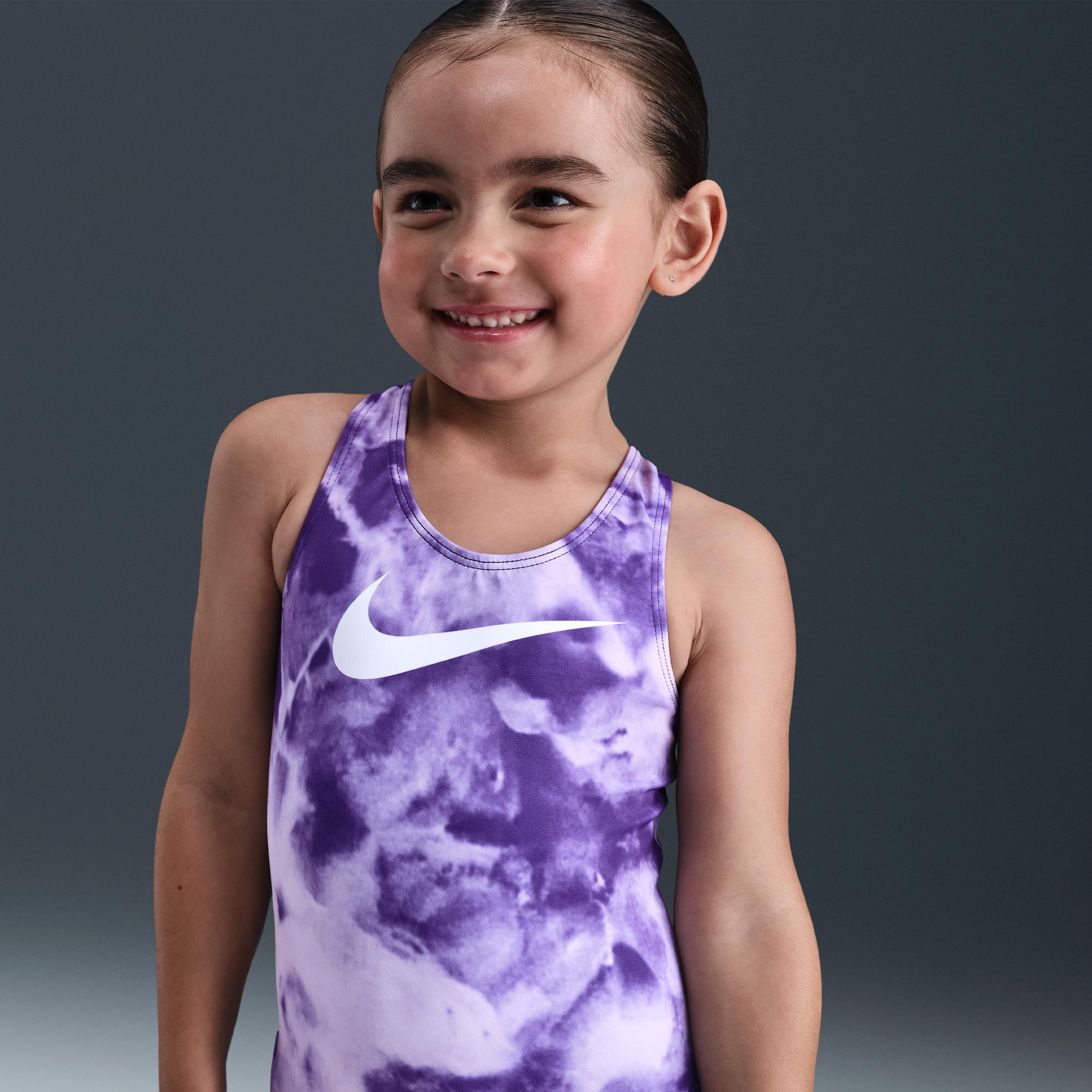 Nike Womens Gymnastics Nike Womens Petal Clouds Racerback Leotard | NKY026-148 Product Image