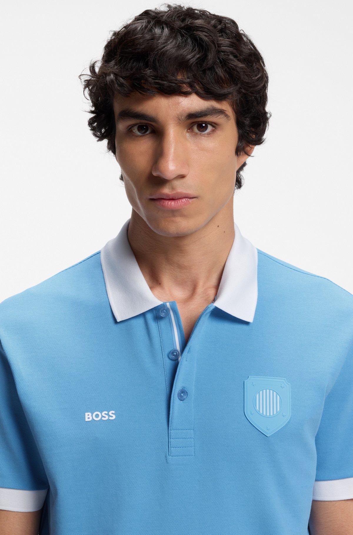 Paddy polo shirt with country flag Product Image
