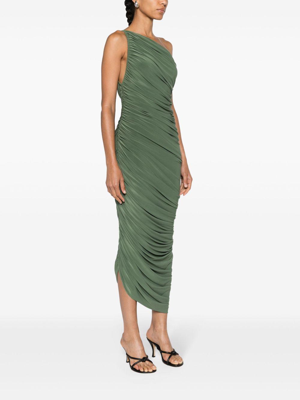 Diana draped midi dress Product Image
