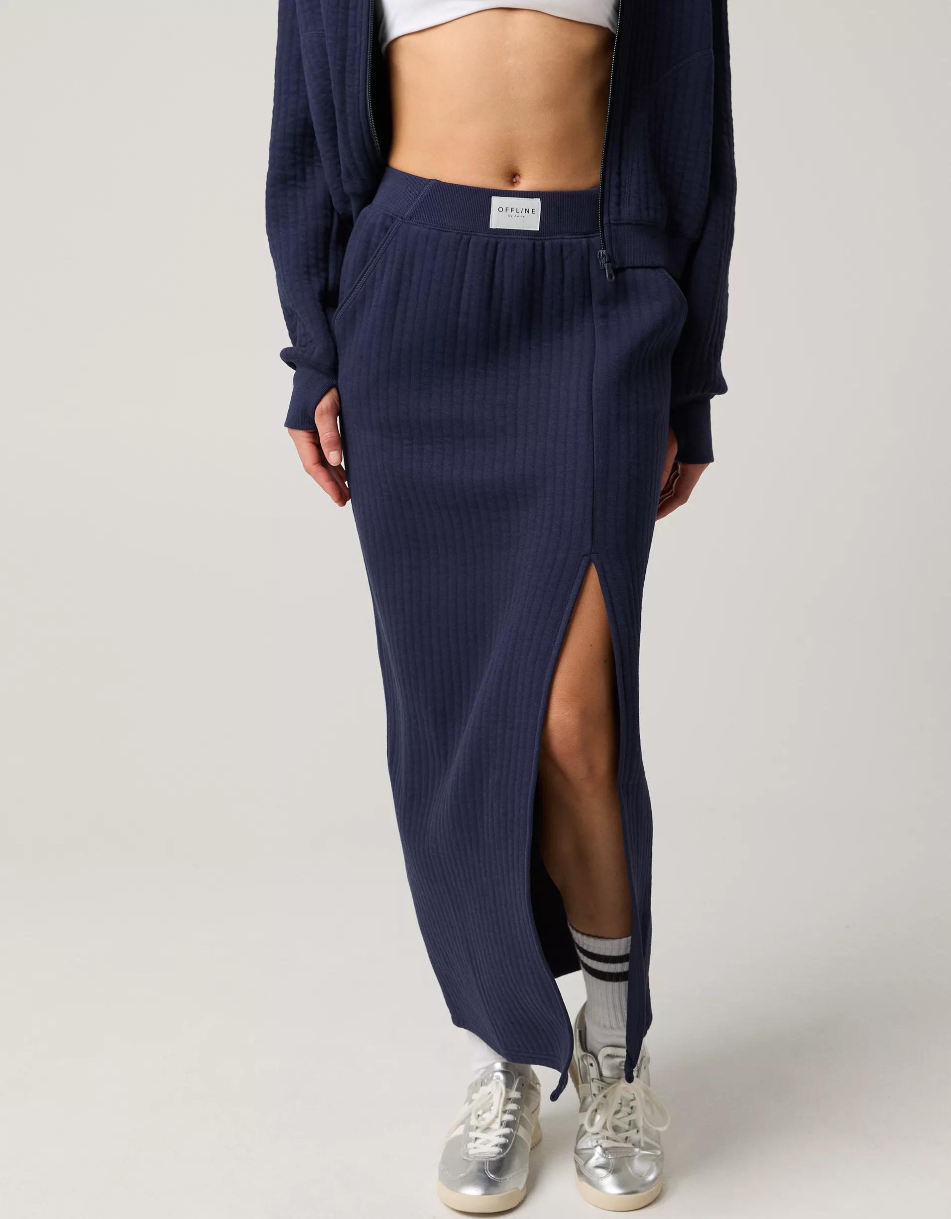 OFFLINE By Aerie Coffee Run Maxi Skirt Product Image