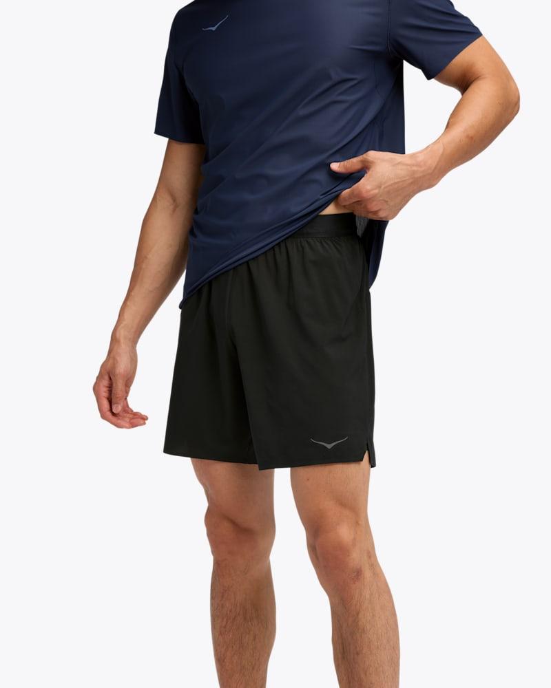 HOKA Mens Glide 7 Short 2in1 Shoes in Wild Mushroommall Product Image