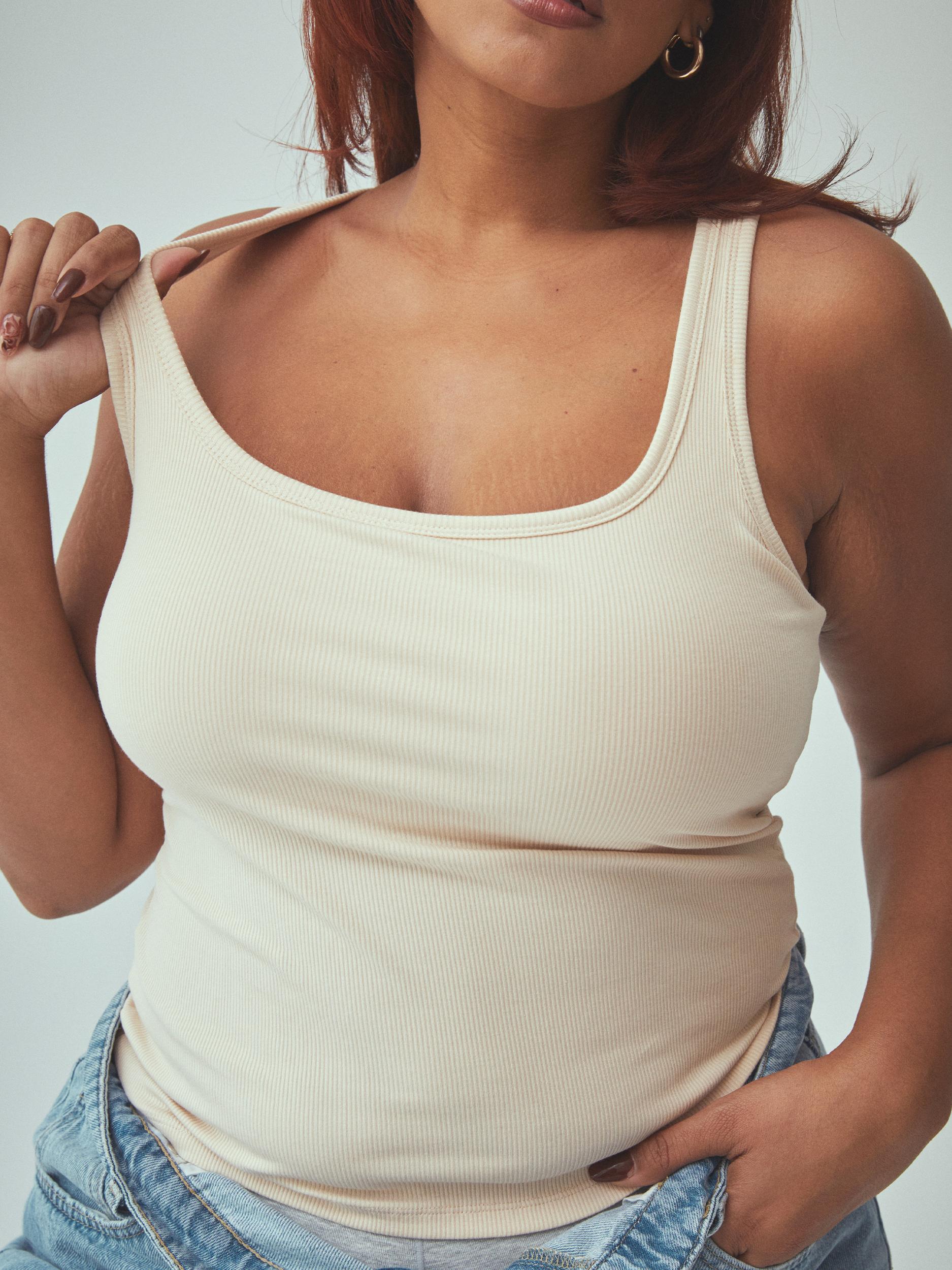 Bamboo Scoop Neck Brami Tank Product Image