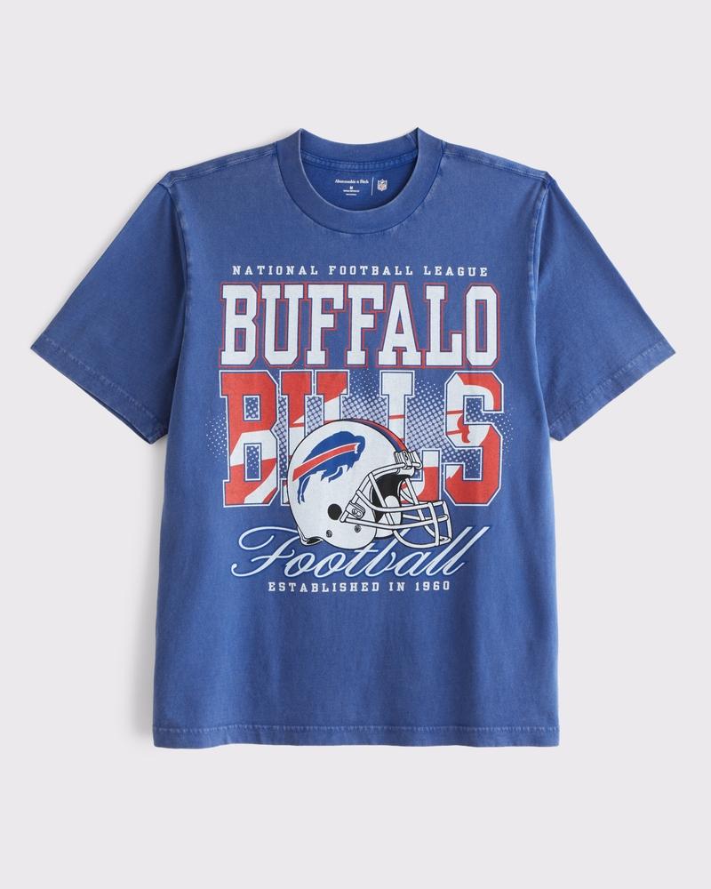 Buffalo Bills Vintage-Inspired Graphic Tee Product Image