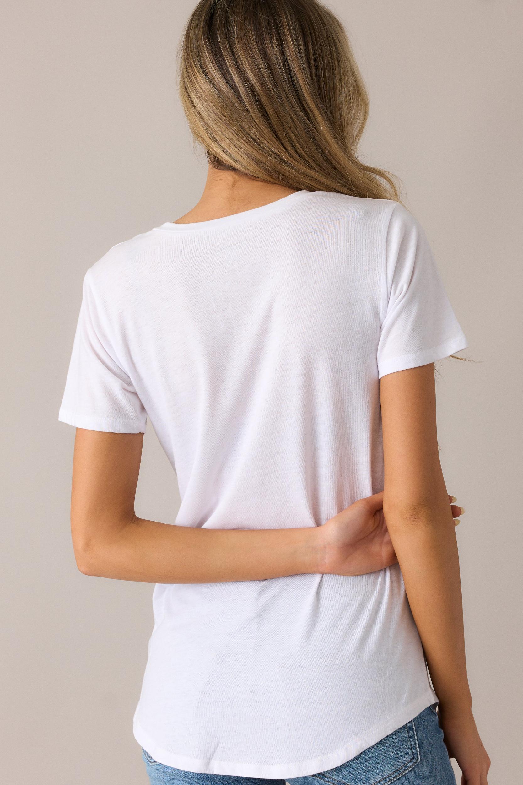 Z Supply White Pocket Tee Product Image