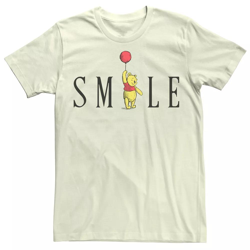 Disney's Winnie The Pooh Men's Smile Balloon Graphic Tee,  Product Image
