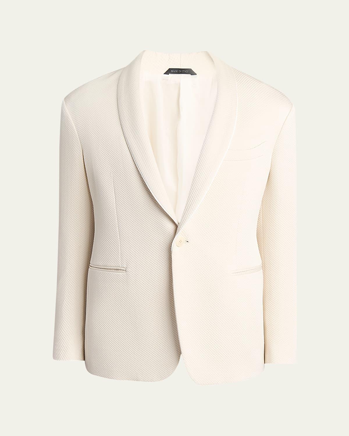 Mens Honeycomb Shawl Sport Coat Product Image