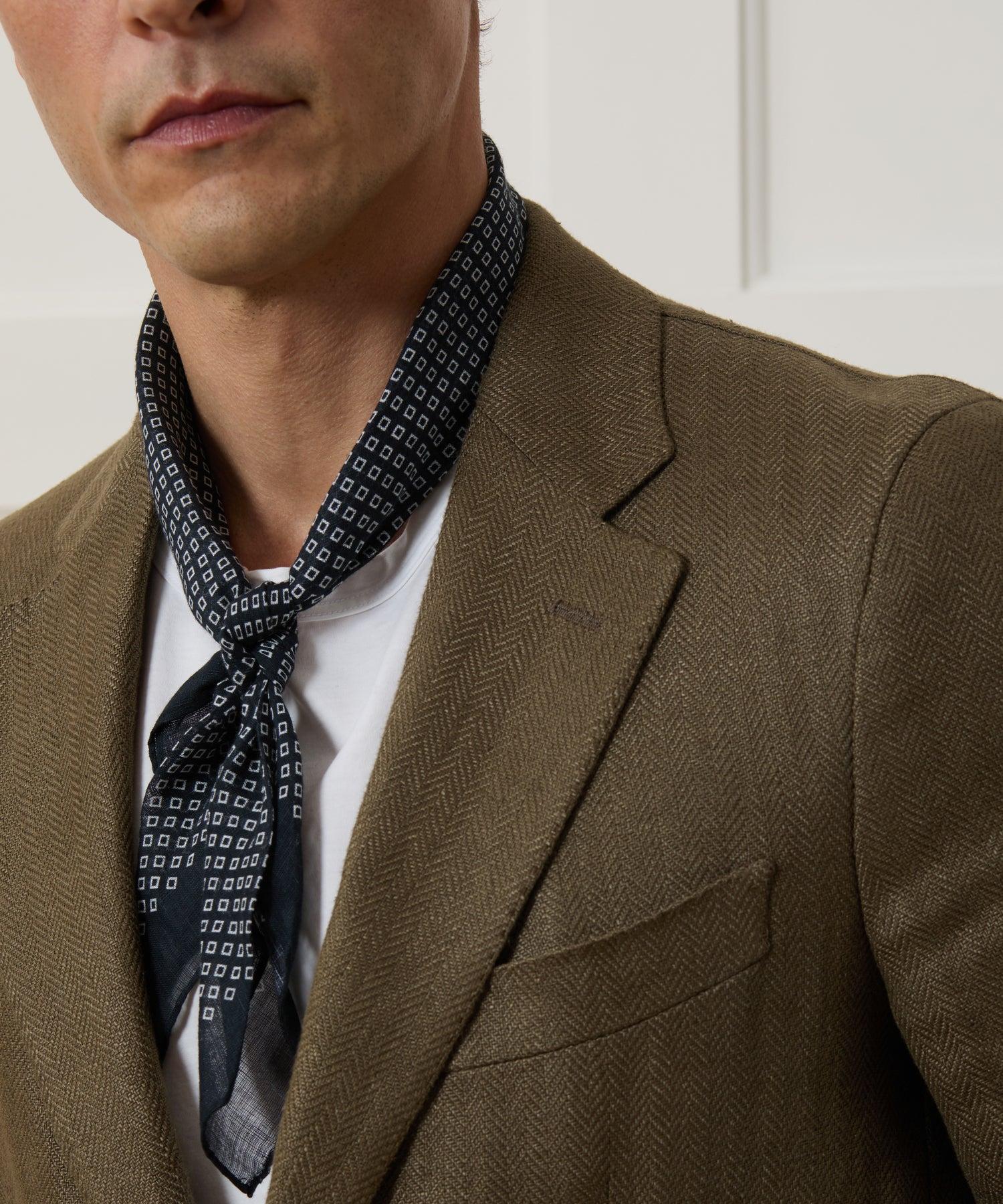 Italian Linen Herringbone Sport Coat Product Image