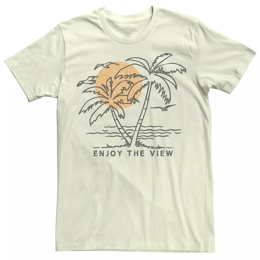 Men's Enjoy the View Beach Graphic Tee,  Product Image