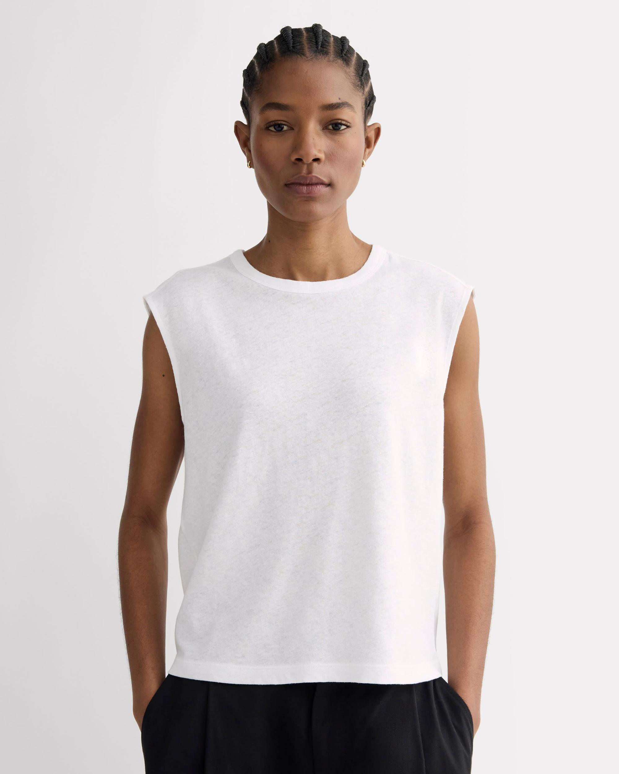 Womens Muscle T-Shirt in Cotton Linen by Everlane Product Image