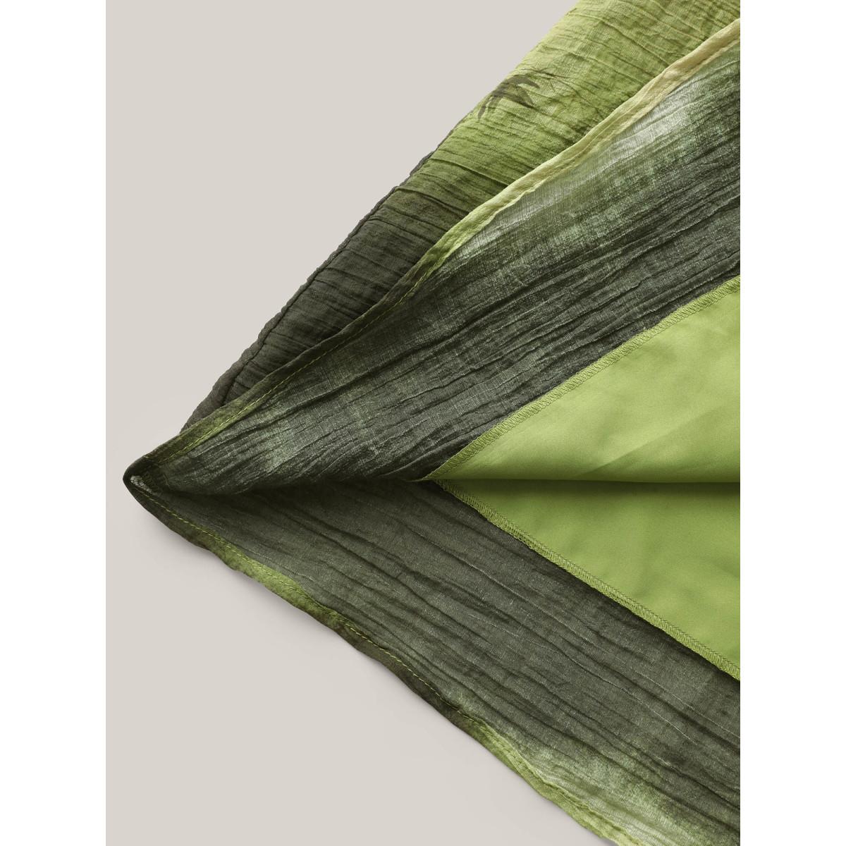 Plus Size Tie-Dye Pattern Pockets Midi Dress Truegreen Women Halter neck Sleeveless Curvy BloomChic 28/5X Product Image