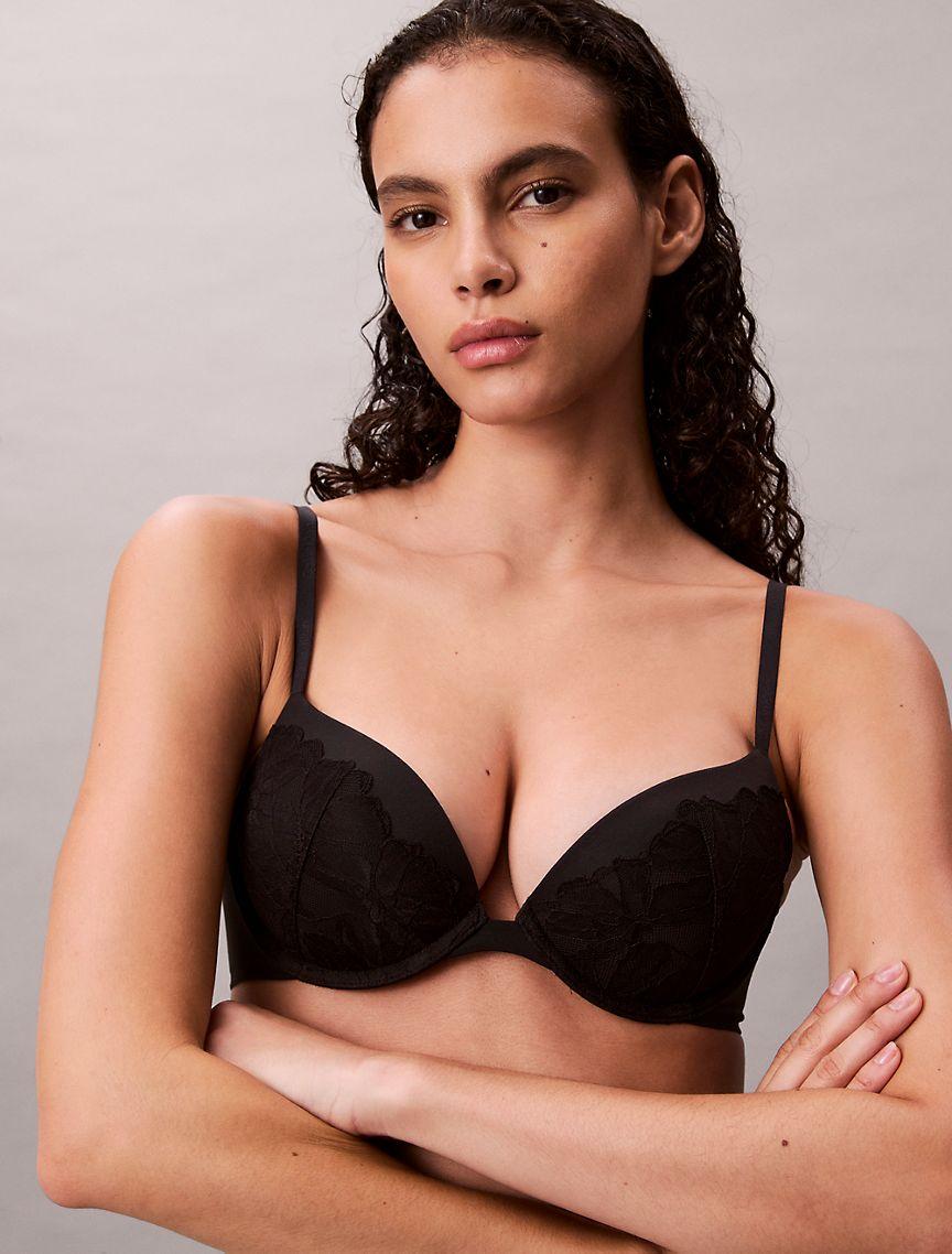 Perfectly Fit Lace Push Up Plunge Bra Product Image