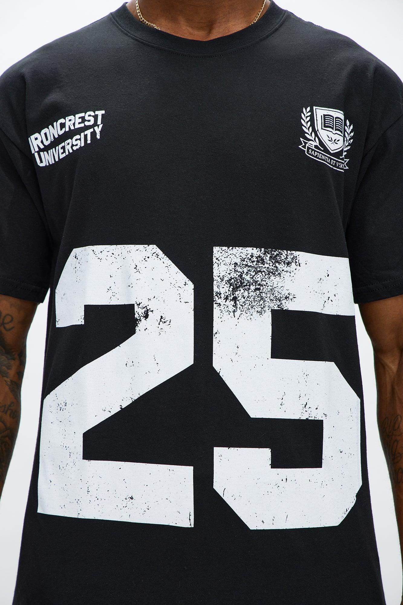 Gridiron Short Sleeve Tee - Black Male Product Image
